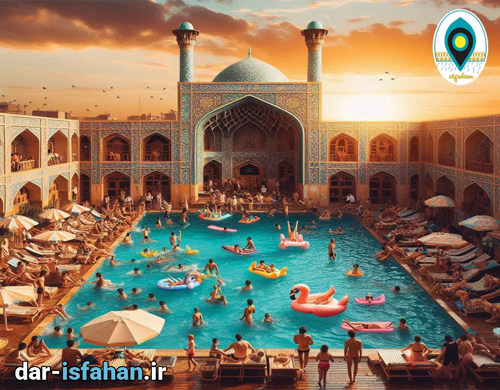 بهترین استخر در اصفهان