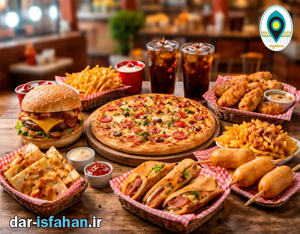 بهترین فست فود های اصفهان